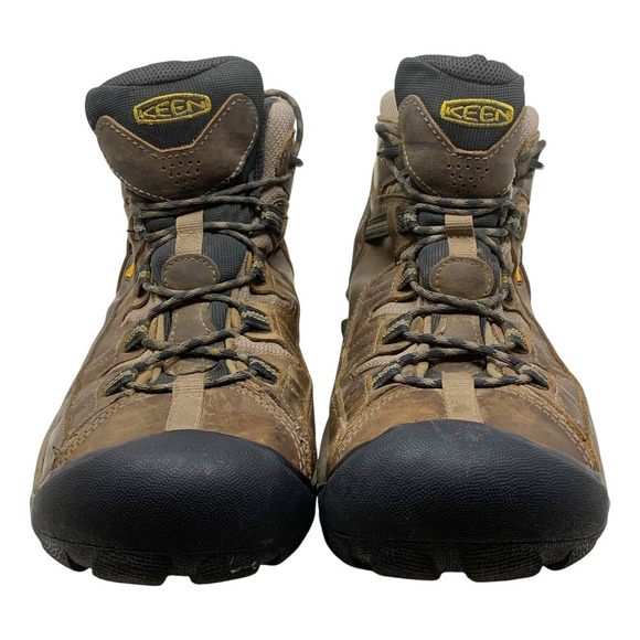 Keen Targhee II Mid Hiking Boots Men\'s Sz 13 W Wide Shitake/Brindle 1012126 READ main image 8